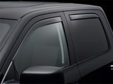 WeatherTech 09-18 Dodge Ram 1500 Front and Rear Side Window Deflectors - Dark Smoke - 82503