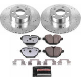 Power Stop 11-17 BMW X3 Rear Z26 Street Warrior Brake Kit - K6040-26