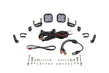 Diode Dynamics SS3 LED Bumper 1 1/2 In Roll Bar Kit Sport - White SAE Fog (Pair) - DD7661