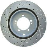 StopTech Select Sport Drilled & Slotted Rotor - Front Right - 227.46065L