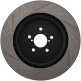 StopTech Power Slot 04 STi Rear Right Slotted Rotor - 126.47020SR