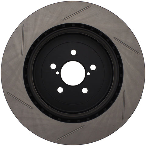 StopTech Power Slot 04 STi Rear Right Slotted Rotor - 126.47020SR