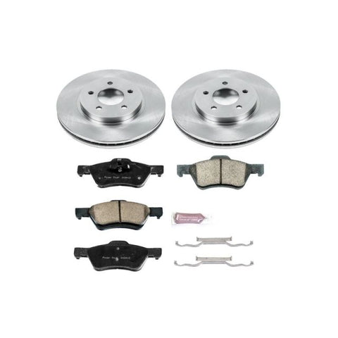 Power Stop 10-12 Ford Escape Front Autospecialty Brake Kit - KOE5572
