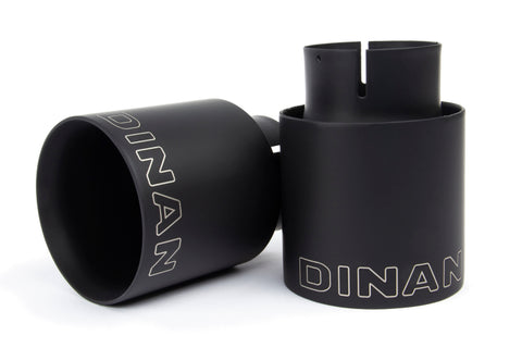 Dinan 17-24 Mini Cooper Clubman/Countryman S ALL4 (F54/F60) Valved Axleback Exhaust - Black Tips - D660-0084-BLK