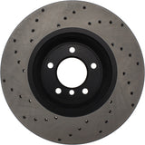 StopTech 07-13 BMW 3 Series Cryo Drilled Sport Left Front Rotor - 128.34093CL