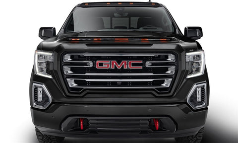 AVS 20-23 GMC Sierra 1500 Aeroskin LightShield Pro Color-Match Hood Protector - Onyx Blk - 953167-GBA