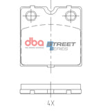 DBA 2012+ Tesla S Street Series Hand/Parking Brake Pads - DB15163SS