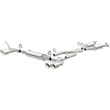 MagnaFlow Cat Back, SS, 2.5in, Quad Split Polish 4in tip 14-15 Jeep Grand Cherokee 3.6L/5.7L V6/V8 - 19193