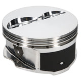 JE Pistons 350 SBC STD FLAT TOP Set of 8 Pistons - 187698