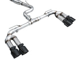 AWE Tuning 22-24 Audi 8Y S3 Track Edition Exhaust - Diamond Black Tips - 3020-43897