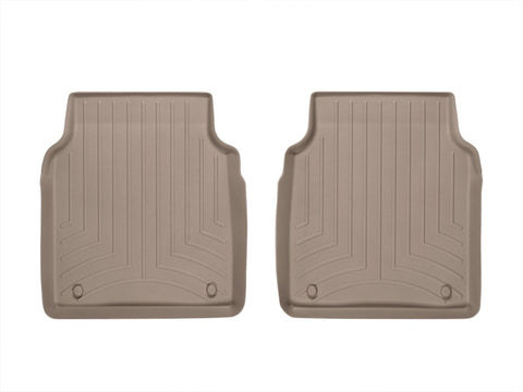 WeatherTech 11+ Audi A8 Rear FloorLiner - Tan - 454202