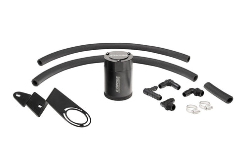 Corsa 2022-2025 Toyota Tundra 4WD 3.4L V6 Aluminum Oil Catch Can w/ Bracket - CC0020