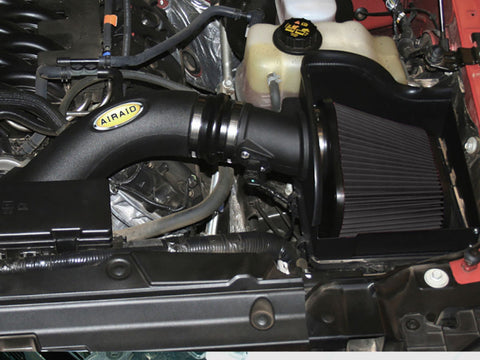 Airaid 11-13 Ford F-150 5.0L CAD Intake System w/ Tube (Dry / Black Media) - 402-299