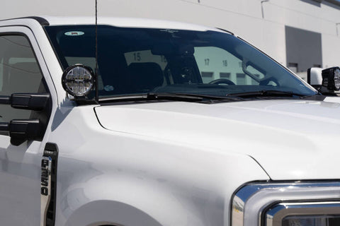Addictive Desert Designs21-23 Ford Bronco/Raptor Dual Ditch Light Brackets - AC2301801NA