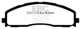EBC 13+ Ford F250 (inc Super Duty) 6.2 (2WD) Ultimax2 Front Brake Pads - UD1680