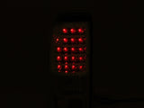 ANZO 1999-2007 Chevrolet Silverado 1500 LED Taillights Chrome - 311011