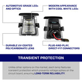 Form Lighting 2007 Wrangler JK LED License Plate Light (one) - FL0065