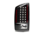 Raxiom 07-08 Dodge RAM 1500 LED Tail Lights- Blk Housing (Clear Lens) - R110152