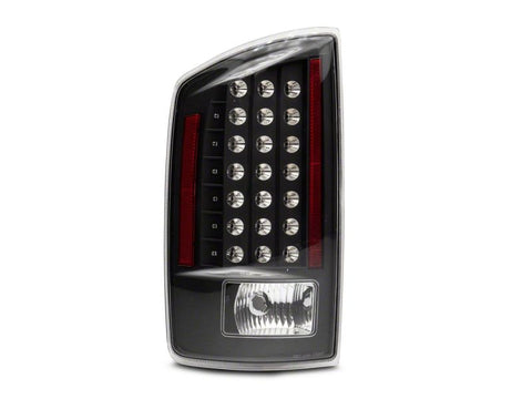 Raxiom 07-08 Dodge RAM 1500 LED Tail Lights- Blk Housing (Clear Lens) - R110152