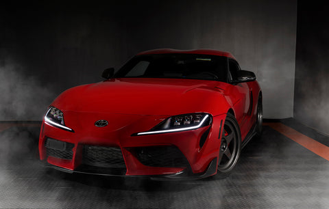 Oracle 20-21 Toyota Supra GR RGB+A Headlight DRL Kit - ColorSHIFT w/ Simple Controller - 1400-504