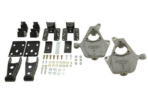 Belltech LOWERING KIT 2014 Chevy/GMC Silverado/Sierra All Cabs 2WD 2in Front/4in Rear w/o Shocks - 986