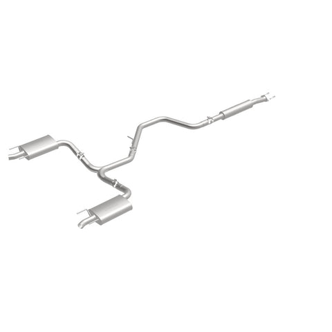 MagnaFlow Cat-Back SS 2.25/2.5in Dual Split Rear Exit Polished 3in Tip 2015 Chev Impala 3.6L V6 - 19023