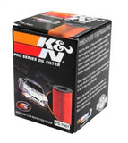 K&N Pro Series Oil FIlter 1.188in ID x 2.125in OD x 2.688in H for 99-01 Cadillac Catera - PS-7001