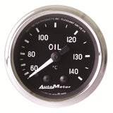 Autometer Cobra 2 1/16in 60-140 Deg Celsius Mechanical Oil Temperature Gauge - 201008