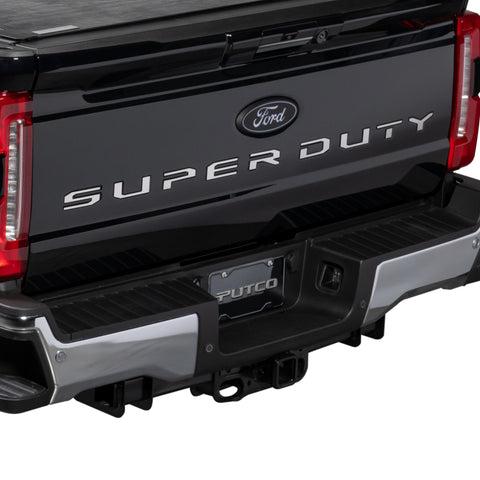 Putco 2023 Ford Super Duty Tailgate Letter Ford Lettering Emblems (Stainless Steel) - 55561FD