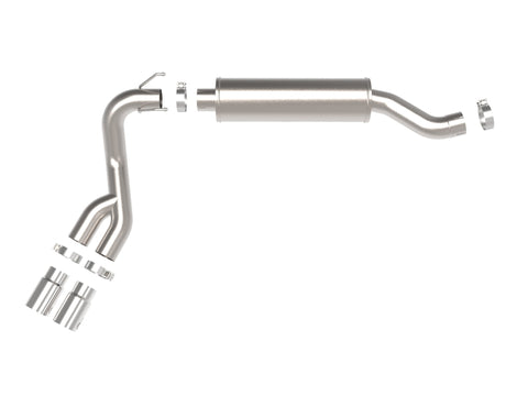 aFe POWER Rebel Series 3.5in SS Cat Back Exhaust w/Pol Tips 19-21 RAM V8-6.4L Hemi - 49-42082-P