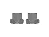WeatherTech 10+ Mercedes-Benz E-Class Coupe Rear Rubber Mats - Grey - W166GR