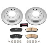 Power Stop 03-09 Lexus GX470 Rear Z17 Evolution Geomet Coated Brake Kit - CRK2405