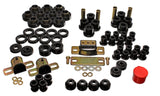 Energy Suspension 80-86 Jeep CJ7 Black Hyper-Flex Master Bushing Set - 2.18102G