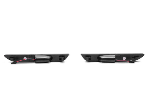 Raxiom 15-22 Ford Mustang Axial Series LED Side Marker Lights Rear (Smoked) - 404231