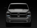 Raxiom 09-18 Dodge RAM 1500 LED Halo Headlights w/Switchback Turn Signals- Blk Housing (Clear Lens) - R111518