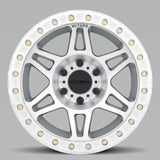 Method MR106 Beadlock 17x9 -44mm Offset 5x5 71.5mm CB Machined/Clear Coat w/BH-H24125 Wheel - MR10679050344B