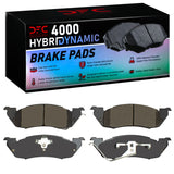 DFC 91-98 Dodge Dakota RWD Front 4000 Hybridynamic Brake Pads - 4000-0529-00