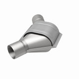 MagnaFlow Universal Catalytic Converter 2.50inch Angled Inlet/Outlet - 99186HM
