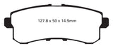 EBC 11-13 Infiniti QX56 5.6 Yellowstuff Rear Brake Pads - DP41876R