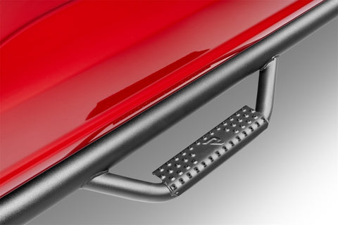 N-Fab Nerf Step 15-17 Ford F-150 SuperCrew 6.5ft Bed - Tex. Black - Bed Access - 3in - F15107CC-6-TX