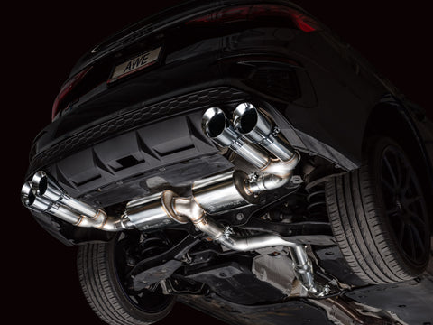AWE Tuning 22-24 Audi 8Y S3 Touring Edition Exhaust - Chrome Silver Tips - 3015-42897