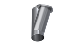 QTP 3.5in Weld-On QTEC Exhaust Cutout Y-Pipe - 10350
