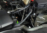 J&amp;L 20-24 Chevy Silverado/GMC Sierra 2500/3500 6.6L Drivers Side Oil Separator 3.0 - Black Anodi - 3089D-B