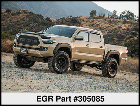 EGR 16-17 Toyota Tacoma Superguard Hood Shield - Matte (305085) - 305085
