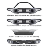 Go Rhino 21-24 Ford Bronco (Excl. Sport) Rockline Front Bumper Lower Skid Plate - 332120T