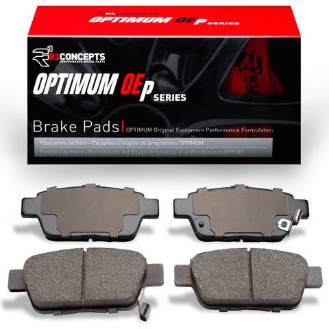 R1 06-14 Honda Ridgeline Rear Optimum OE Brake Pads - 2551-1103-00