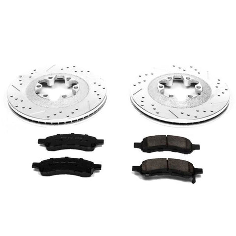 Power Stop 09-12 Chevrolet Colorado Front Z23 Evolution Sport Brake Kit - K5405