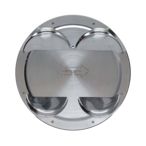 Manley Toyota 2JZGTE 94mm Stroke 87.00mm Bore -6cc Dish 10:1 CR Turbo Tuff Piston Set w/ Rings - 629310CE-6