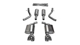 Corsa 15-16 Dodge Challenger Xtreme Cat-Back Dual Rear Exit with Twin 3.5in Polished Pro-Series Tips - 14985