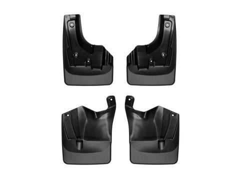 WeatherTech 2019+ Subaru Forester No Drill Mudflaps - Black - 110101-120101